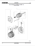 Hyster B80ZHD (B257) B60ZHD (B262) Forklift Parts Manual