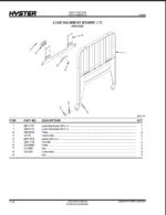 Hyster B60ZAC (D230) Forklift Parts Manual
