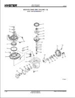 Hyster B60Z (A230) B80Z (A233) Rider Parts Manual