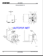 Hyster C80ZHD (A282) C60ZHD (A373) Forklift Parts Manual