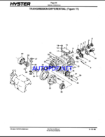 Hyster E20, E25B, E30BS (B114) Forklift Parts Manual