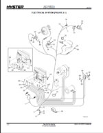 Hyster E25-40Z (E114) Forklift Parts Manual