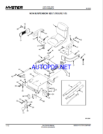 Hyster E070-120Z (D098) Forklift Parts Manual