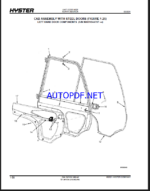 Hyster H80FT, H90FT, H100FT, H110FT, H120FT (N005) Forklift Parts Manual