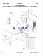 Hyster H80, H90, H100, H110, H120FT (P005) Forklift Parts Manual