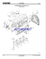 Hyster H70XM-H120XM(L005) Challenger Forklift Parts Manual
