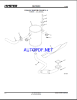 Hyster H60, H70, H80, H90C Challenger (C005) Forklift Parts Manual