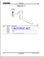 Hyster H50CT (A274) Forklift Parts Manual