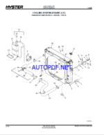 Hyster H45, H65XM (H177) Challenger Forklift Parts Manual