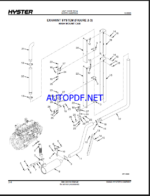 Hyster H180HD-EC6-7, H190HD-ECD8, H200HD-EC7-8-D7, H210HD-ECD8, H230HD-ECD8-9 (E214) Forklift Parts Manual