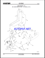 Hyster H170FT, H175FT36, H190FT (D299) Forklift Parts Manual