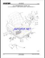Hyster H170FT, H175FT36, F190FT (A299) Forklift Parts Manual