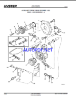 Hyster H165-280XL (E007) Challenger Forklift Parts Manual
