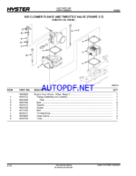 Hyster H135FT, H155FT (L006) Forklift Parts Manual