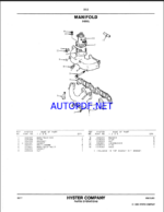 Hyster H40, H50, H60XL, H2.00, H2.50, H3.00XL (B177) Forklift Parts Manual