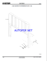 Hyster H40, H50, H60, H70FT (P177) Forklift Parts Manual