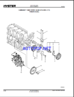 Hyster H30-35FT, H40FTS (G001) Forklift Parts Manual