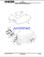 Hyster H30, H60H (D003) Challenger Forklift Parts Manual