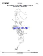 Hyster E30-40HSD (A219) Forklift Parts Manual