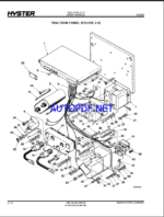 Hyster R30XM, R30XMA, R30XMF (F118) Forklift Parts Manual