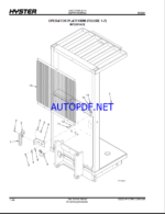 Hyster R30XM2, R30XMA2, R30XMF2 (G118) Forklift Parts Manual
