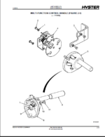 Hyster R30XMS (C174) Forklift Parts Manual
