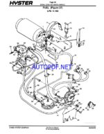 Hyster S40, S50, S60XL (A187) Spacesaver Forklift Parts Manual