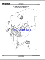 Hyster S40, S50, S60, S70FT, S55FTS (G187) Forklift Parts Manual