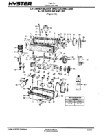 Hyster S30, S40, S50E, S60ES (D002) Spacesaver Forklift Parts Manual