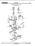 Hyster S25-35XM; S40XMS (D010) Forklift Parts Manual