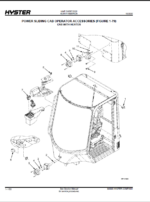 Hyster RS45-27-31CH, RS46-36-41L-S-LSCH, RS46-38L-S-LS-IH, RS45-24-28IH, RS46-33IH (D222) Forklift Parts Manual