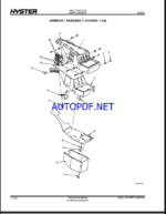 Hyster RS45-27CH , RS45-31CH, RS46-36CH, RS46-41L, RS46-41S, RS46-41LS (C222) Forklift Parts Manual