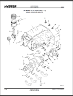 Hyster S80-120FT, S80-100FTBCS, S120FTS, S120FTPRS (H004) Forklift Parts Manual