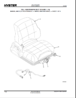 Hyster S135FT, S155FT (F024) Forklift Parts Manual