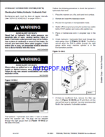 Bobcat TR45190 VersaHANDLER® TTC, Telescopic Handler Service Manual (6989624) (SN HVL1540000-HVL1549999)