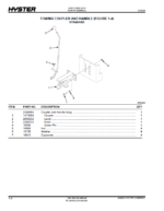 Hyster T5ZAC (D476) Forklift Parts Manual