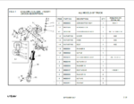 Hyster UT15, UT18P Forklift Parts Manual