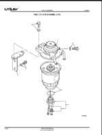 Hyster UT20P, UT25P, UT30P, UT35P (B285) Forklift Parts Manual