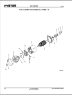 Hyster W65Z (B229) W60Z (B231) W80Z (B234) Forklift Parts Manual