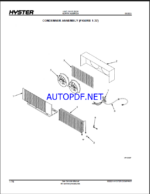Hyster H400HD, H450HD, H400HDS, H450HDS (B236) Forklift Parts Manual