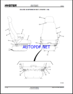 Hyster H400HD, H400HDS, H450HD, H450HDS (A236) Forklift Parts Manual