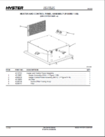 Hyster H800HDS, H900HDS, H970HDS, H1050HDS, H900HD, H970HD, H1050HD (C917) Forklift Parts Manual