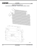 Hyster H800HDS, H900HD, H900HDS, H970HD, H970HDS, H1050HD, H1050HDS (B917) Forklift Parts Manual