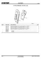 Hyster H550HD, H550HDS, H620HD, H650HD, H650HDS, H700HD, H700HDS (F008) Forklift Parts Manual