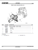 Hyster H300HD2, H330HD2, H360HD2, H360HD2-EC, H210-48HD2, H230-48HD2, H250-48HD2 (L019) Forklift Parts Manual