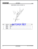 Hyster J1.5UT, J1.8UT, J2.0UT, J2.5UT, J3.0UT, J3.5UT (A3C4) Forklift Parts Manual