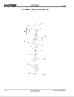 Hyster N30XMDR3, N45XMR3 (G138) Forklift Parts Manual