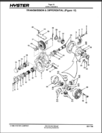 Hyster N30AH (B210) Forklift Parts Manual