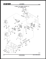 Hyster N25XMDR2, N30XMR2, N40XMR2 (B470) N50XMA2 (B471) Forklift Parts Manual