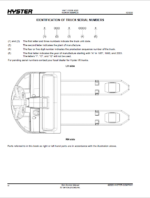 Hyster H1050HD-CH, H1150HD-CH (E117) Challenger Forklift Parts Manual